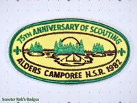 Click to enlarge 1982 Haliburton Scout Reserve Alders Camporee